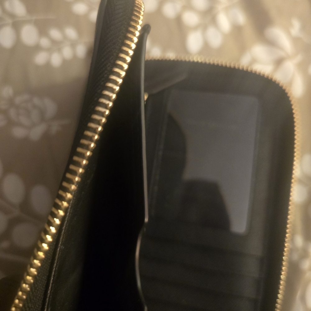 MICHAEL Michael Kors Black and Gold Wristlet - Picture 5 of 5